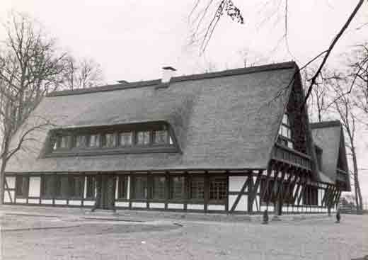 Jagdhaus - Westseite 1939