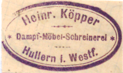 Firmenstempel 1896